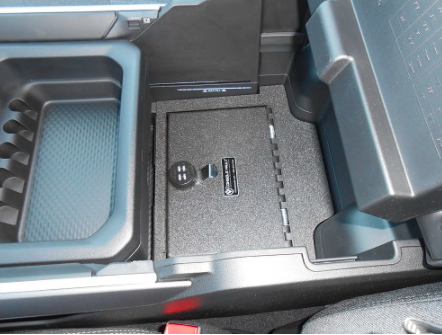 Console Vault Ram 1500/2500/3500 Center Console Truck Safe: 2019-2024 (3.89" max fill line) - Image 3