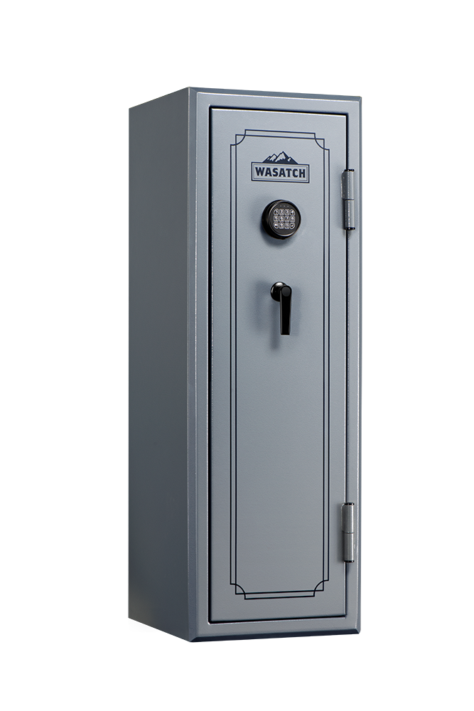 Wasatch 18 Gun Fire and Water Safe with E-Lock, Pebble Gray