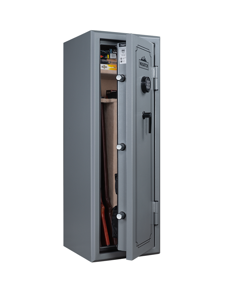 Wasatch 18 Gun Fire and Water Safe with E-Lock, Pebble Gray - Image 3