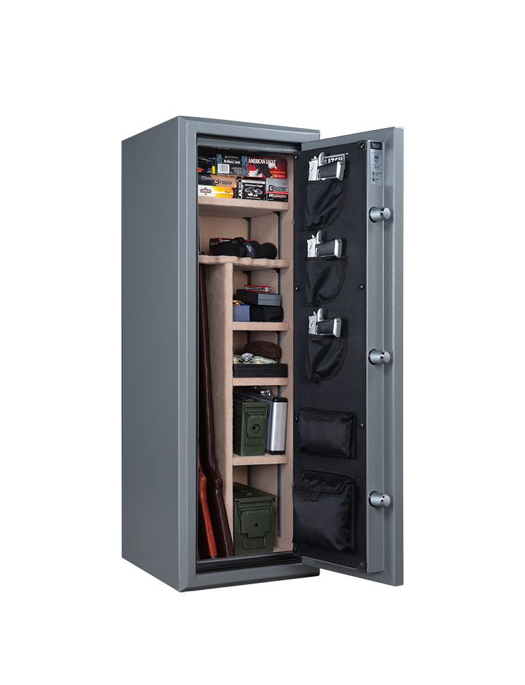Wasatch 18 Gun Fire and Water Safe with E-Lock, Pebble Gray - Image 4