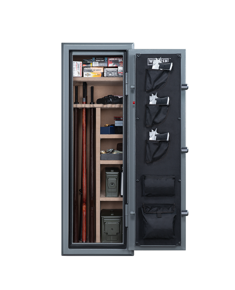 Wasatch 18 Gun Fire and Water Safe with E-Lock, Pebble Gray - Image 5