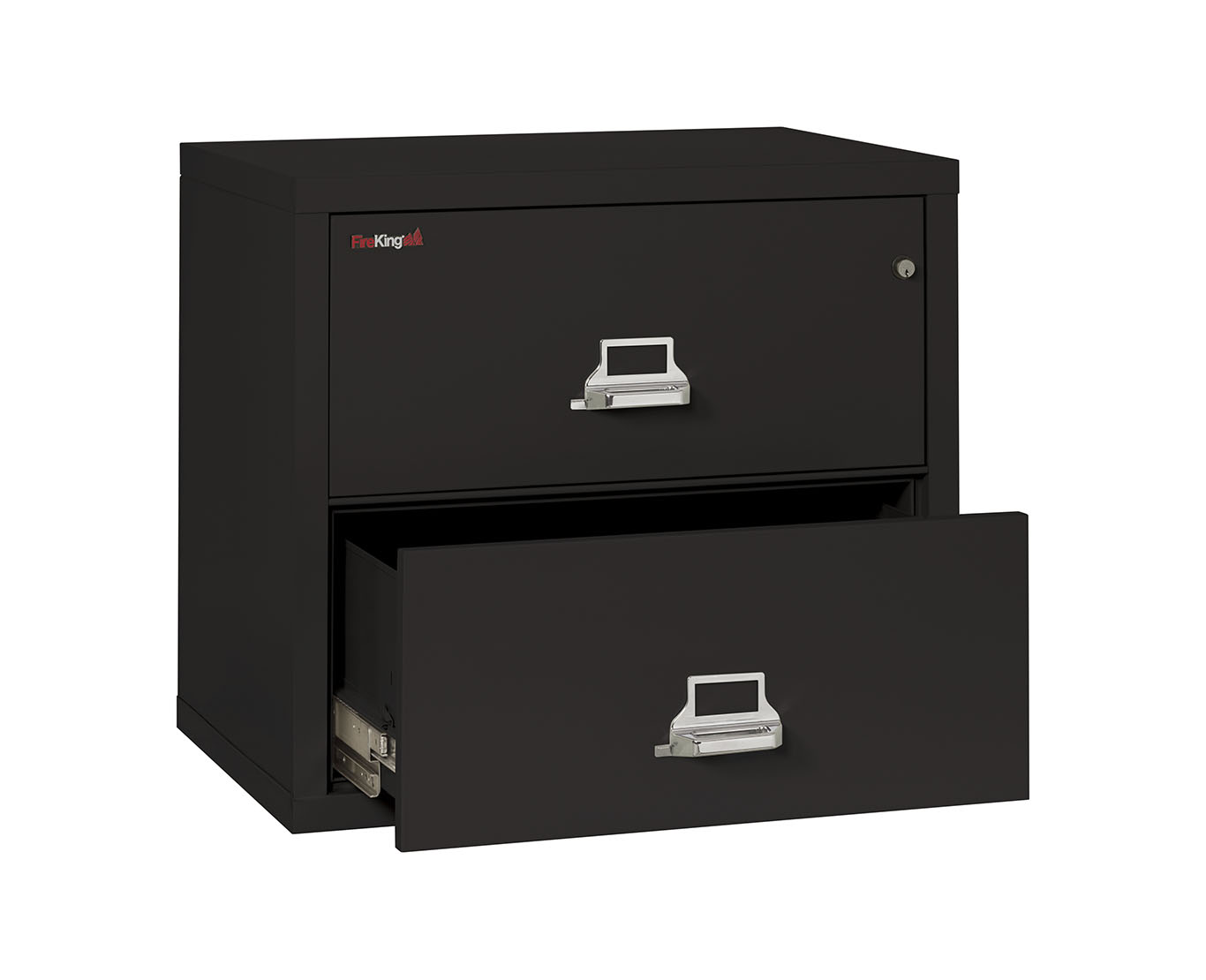Fire King Classic Lateral File Cabinet 2 Drawer - 44" Wide - Image 2