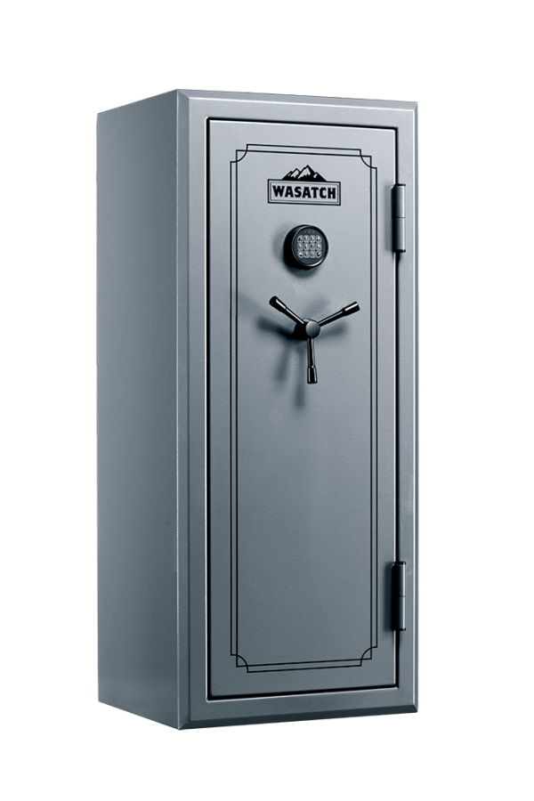 Wasatch 24 Gun Fire and Water Safe with E-Lock, Pebble Gray