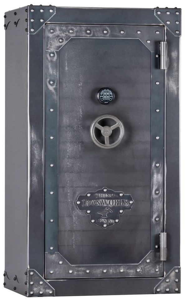 Rhino Ironworks AIX6636| 66"H x 36"W x 27"D | 45 Long Gun Safe | 130 Min