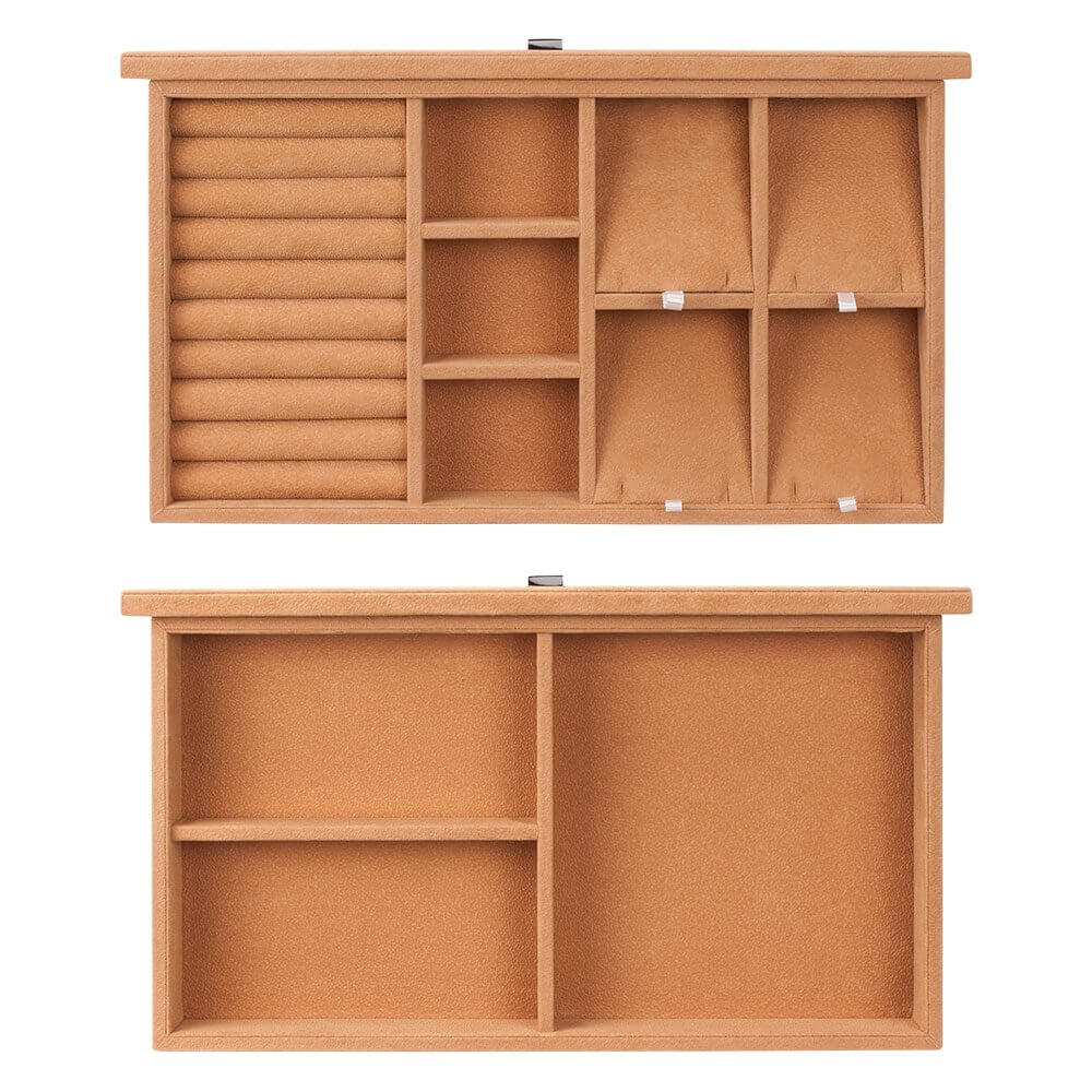 Barska AX13104 White Jewelry Safe - Tan Interior - Image 8